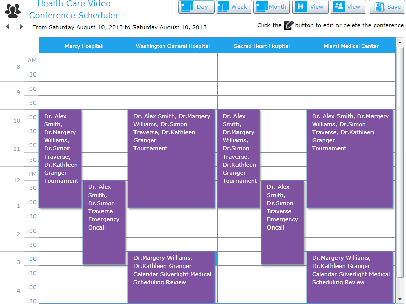 Appointment & Calendar Scheduling in One Control