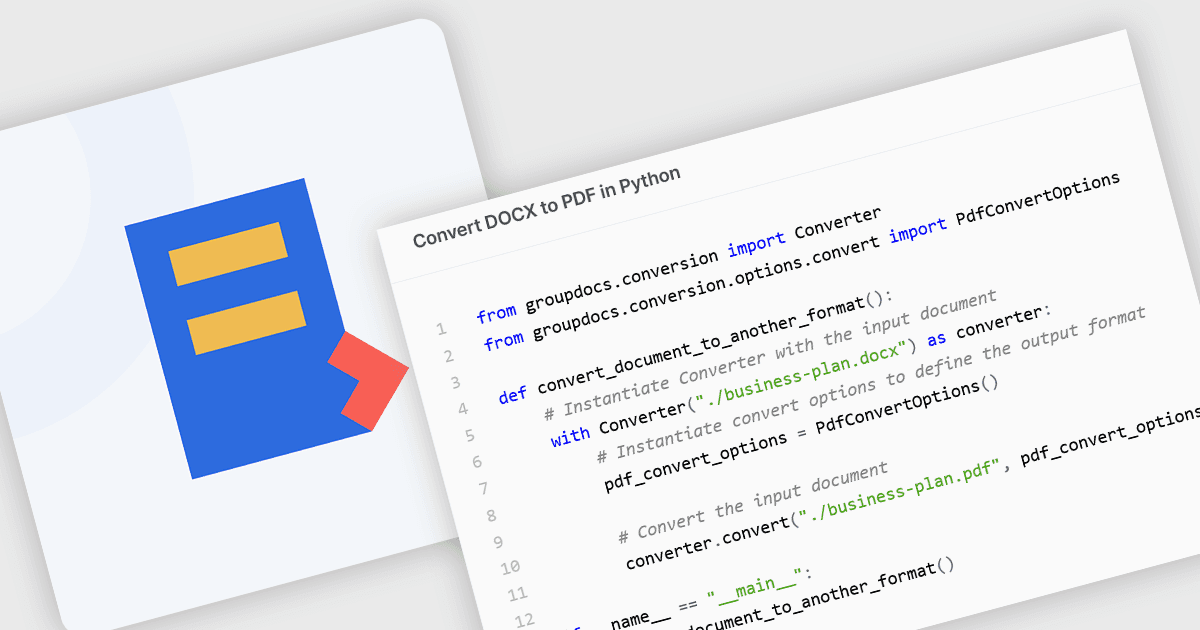 Add Document Conversion to Your Python Apps