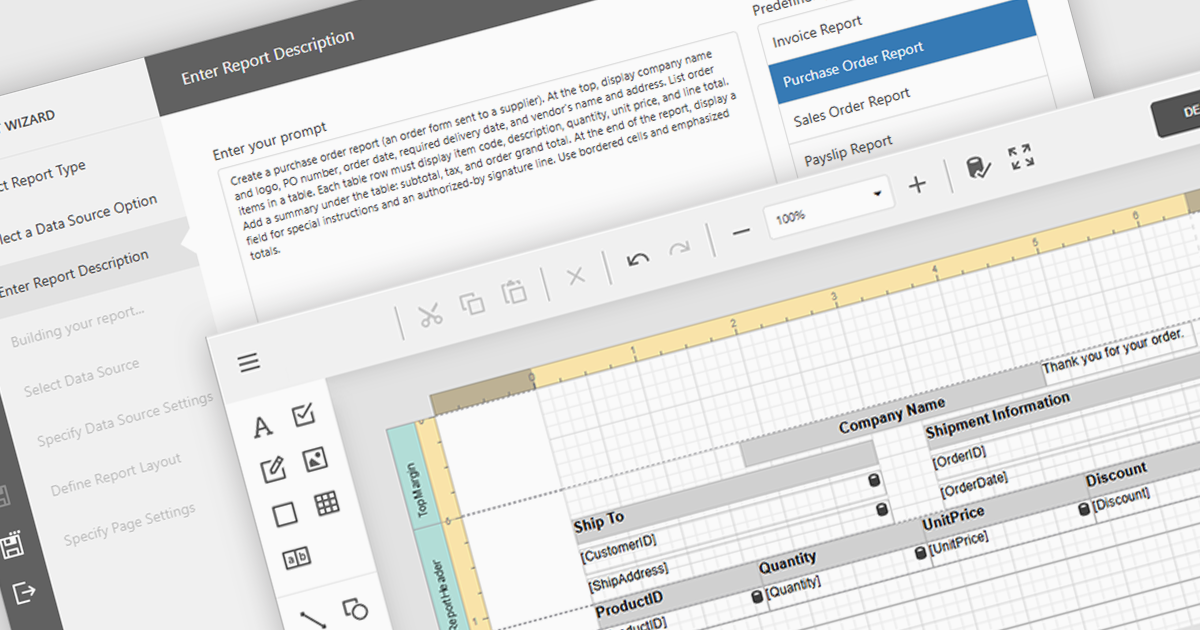 Improve Reporting with AI