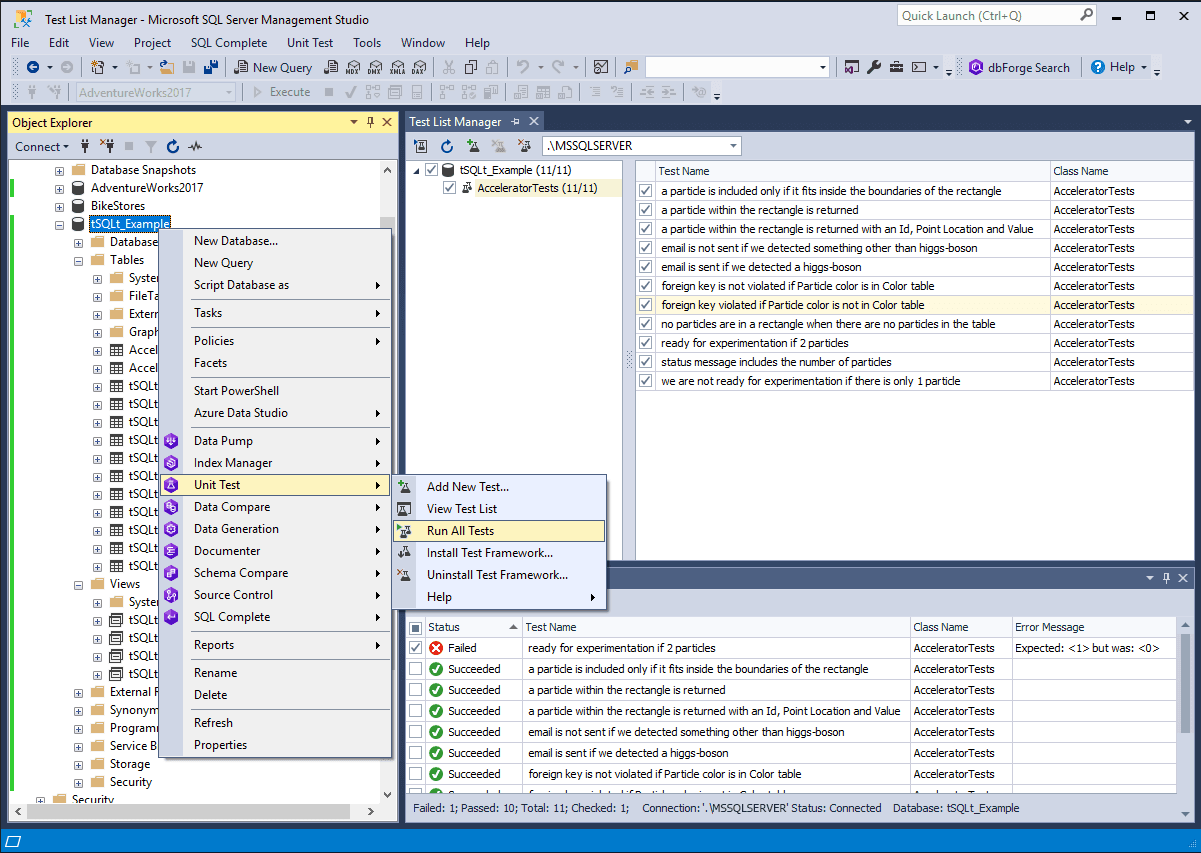 imagen del producto dbForge Unit Test
