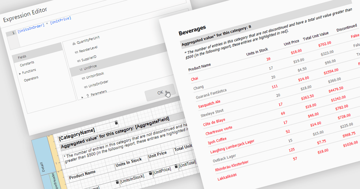 Apply Custom Expressions with Calculated Fields