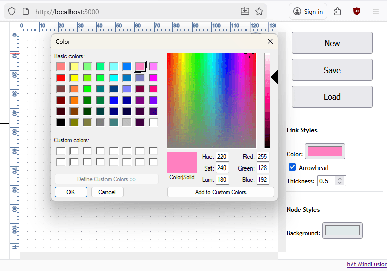MindFusion.Diagramming for JavaScript product image