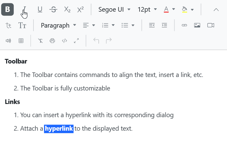 Syncfusion Angular Rich Text Editor product image