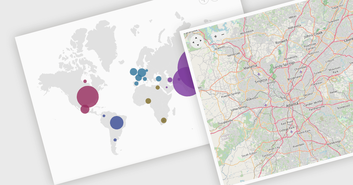 Visualize Geographic Data in Blazor Apps