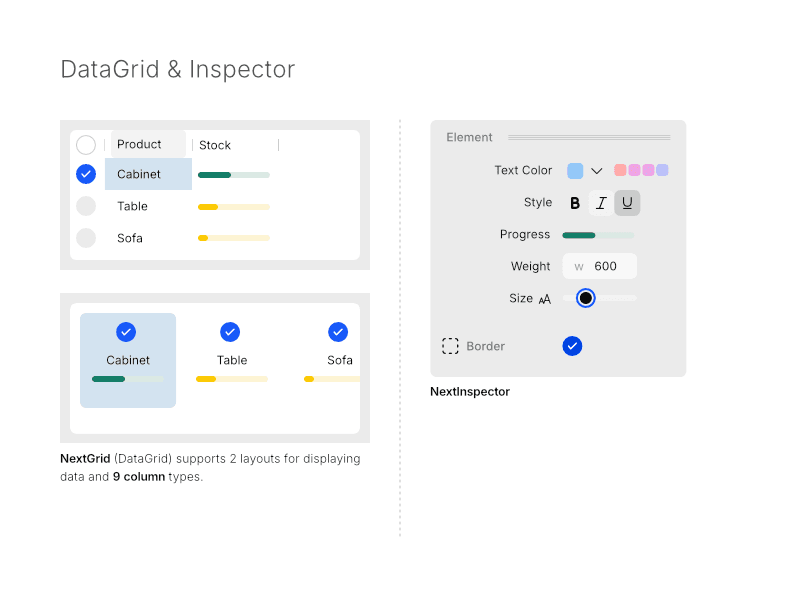 NextSuite for Blazor Produktbild