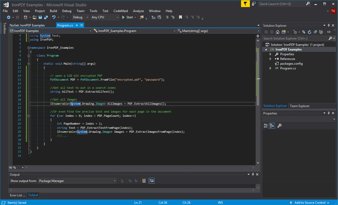 imagen del producto IronPDF for .NET