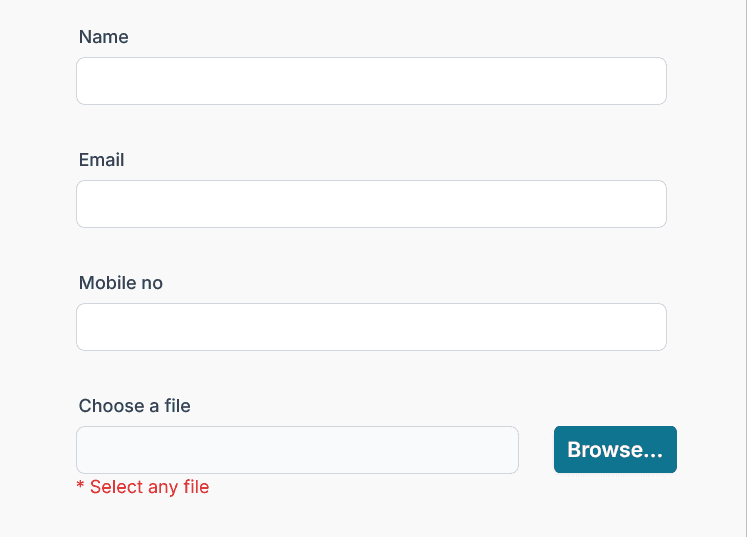 Syncfusion React File Upload product image