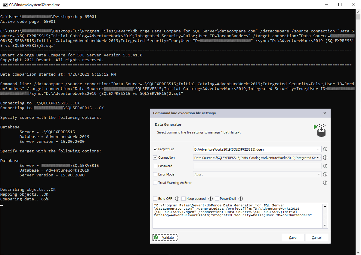 imagem do produto dbForge Data Generator