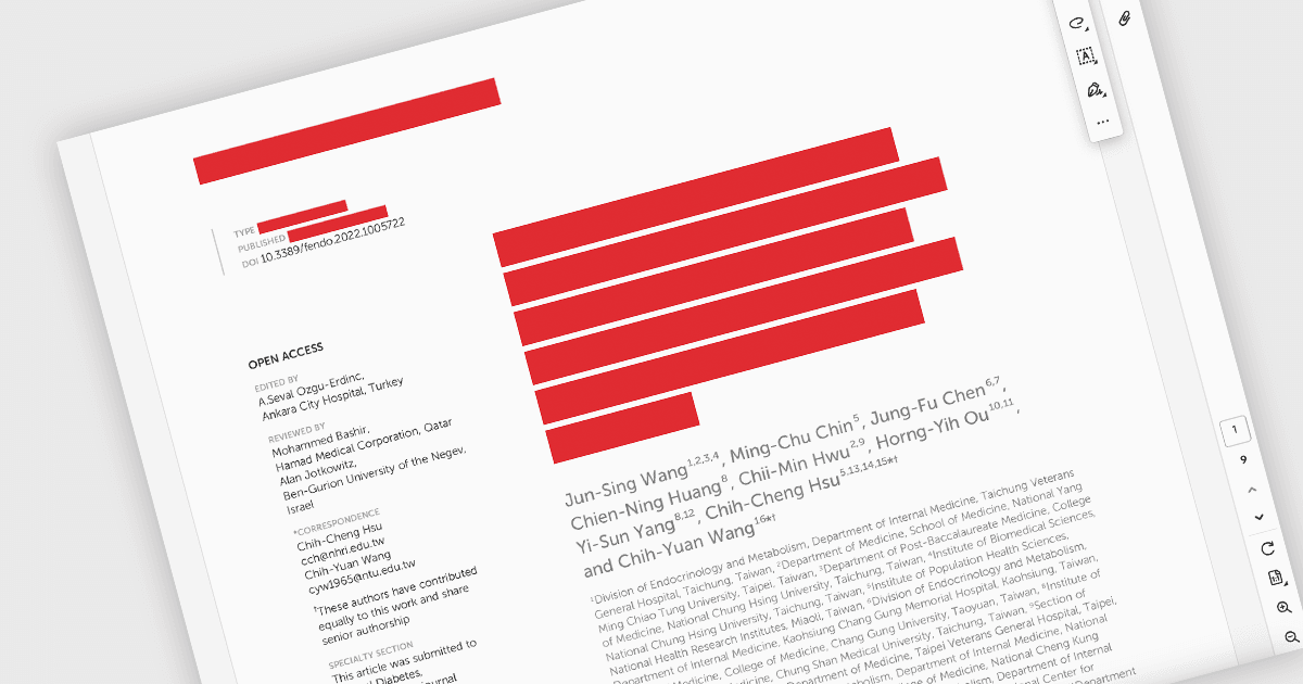 Remove Sensitive Data from PDFs