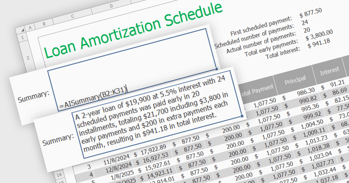 Elevate Your Spreadsheet with AI-Enhanced Formulas
