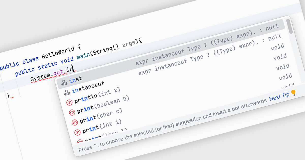 Gain Productivity with Intelligent Coding Tools