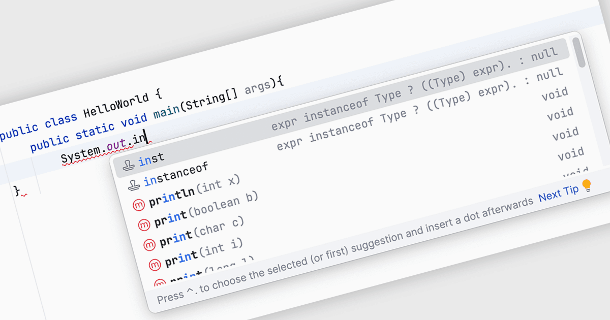 Gain Productivity with Intelligent Coding Tools