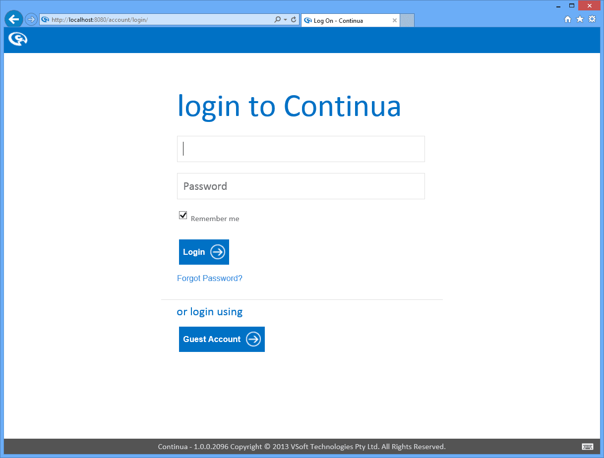 Access your builds anywhere with Continua CI's all-new, HTML5 user interface. Track and change your builds without installing annoying client software on your developer machines.