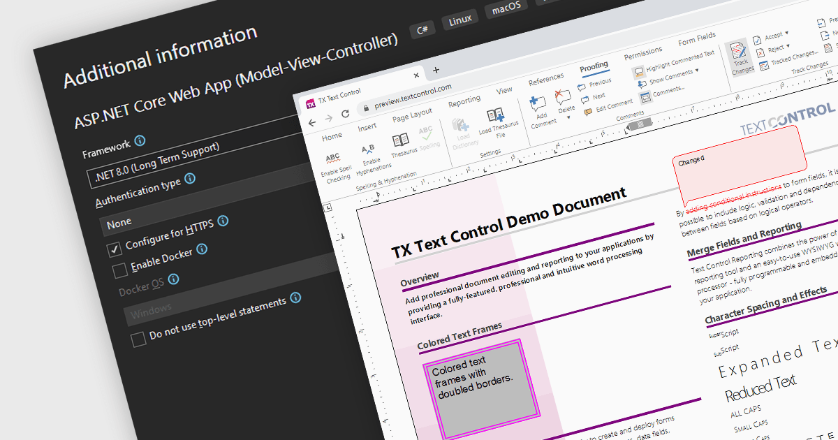 Build Word Processing Apps with ASP.NET Core 8