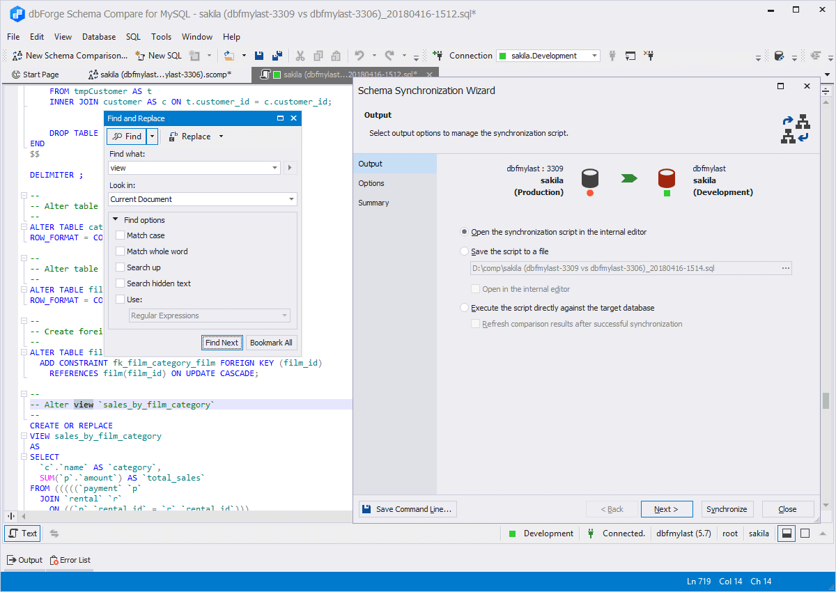 imagen del producto dbForge Schema Compare imagen del producto dbForge Schema Compare