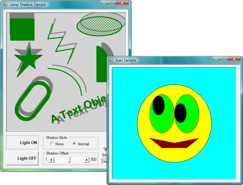 Full Programmatic Control as well as support for end user editing via the mouse