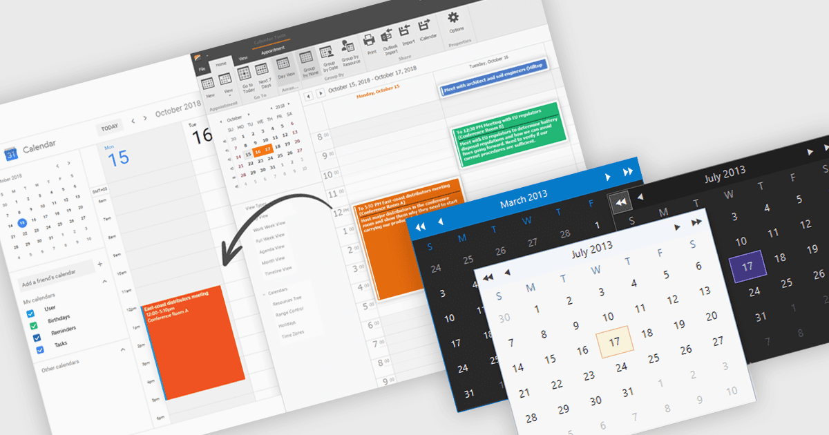 Integrate Rich Calendaring with Minimal Code
