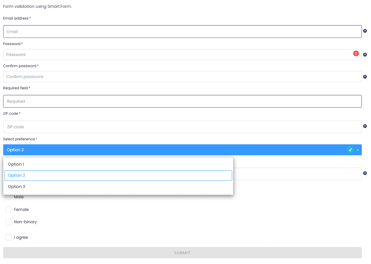 Smart UI Selection Controls for Vue product image