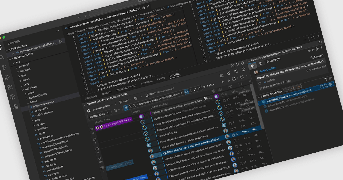 Suivre l’évolution des fichiers avec un historique de commits visuel