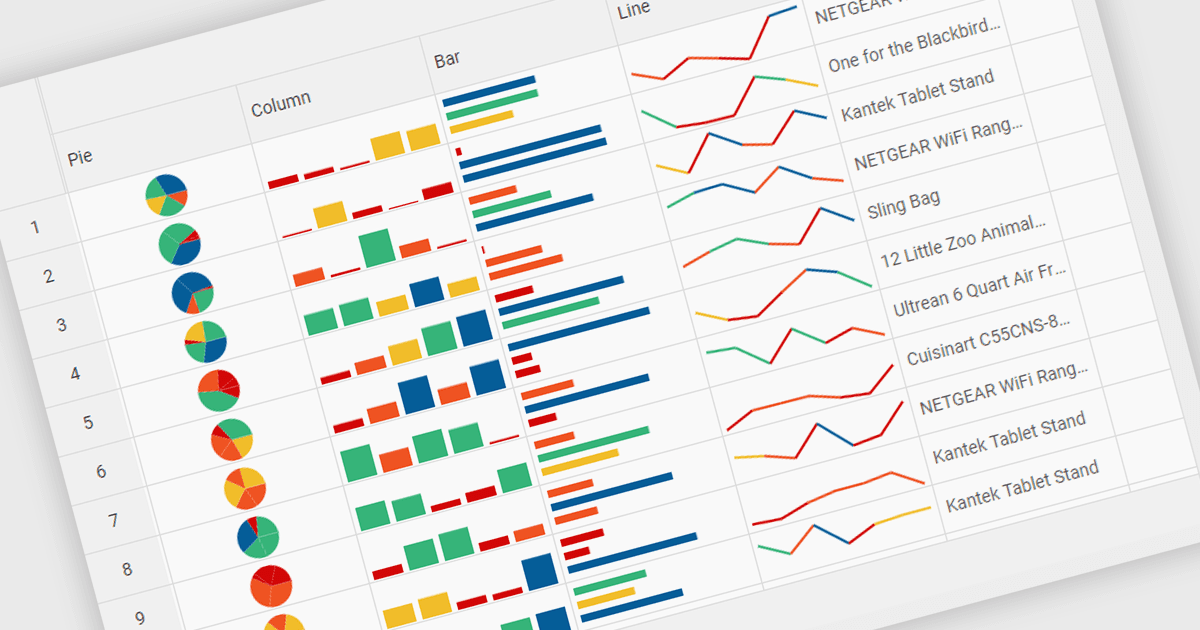 Enhance Data Comprehension with Sparklines