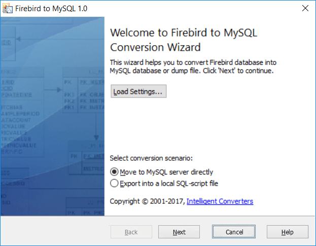 Firebird to MySQL product image