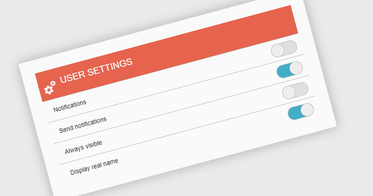 Switch Between States with Toggle Controls