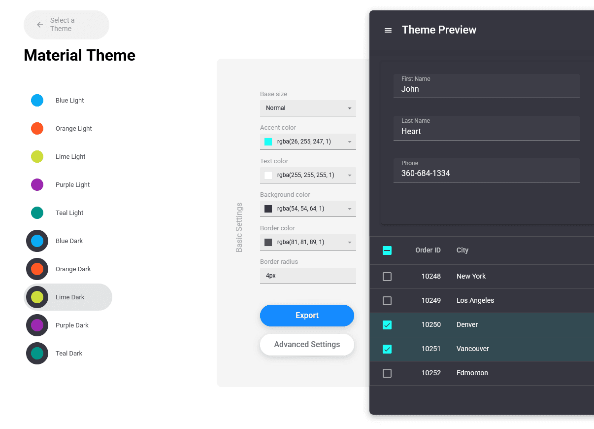 DevExtreme React UI Layout and Design Controls product image DevExtreme React UI Layout and Design Controls product image