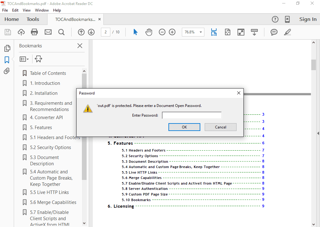 imagem do produto ExpertPDF Pdf Security
