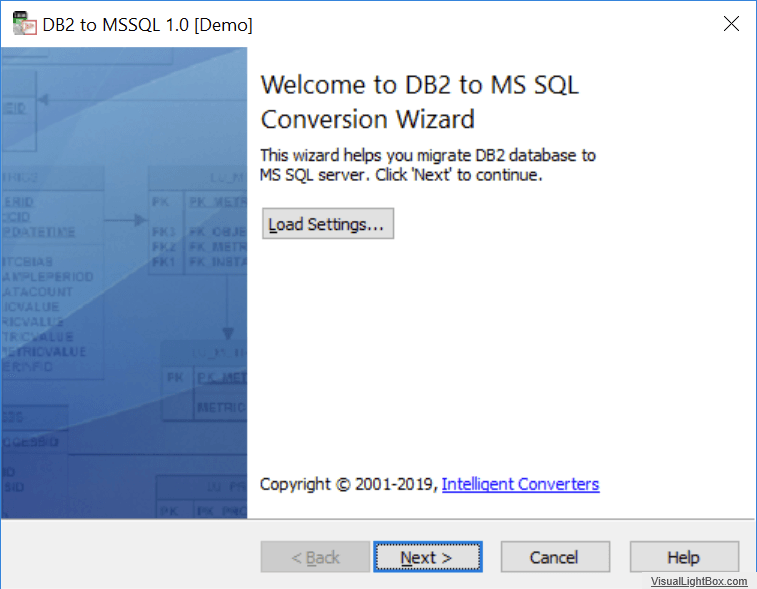 IBM DB2 to Microsoft SQL Server 제품 이미지