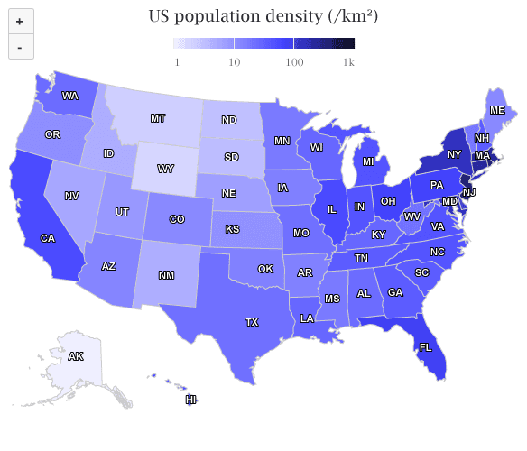 Highcharts Maps product image