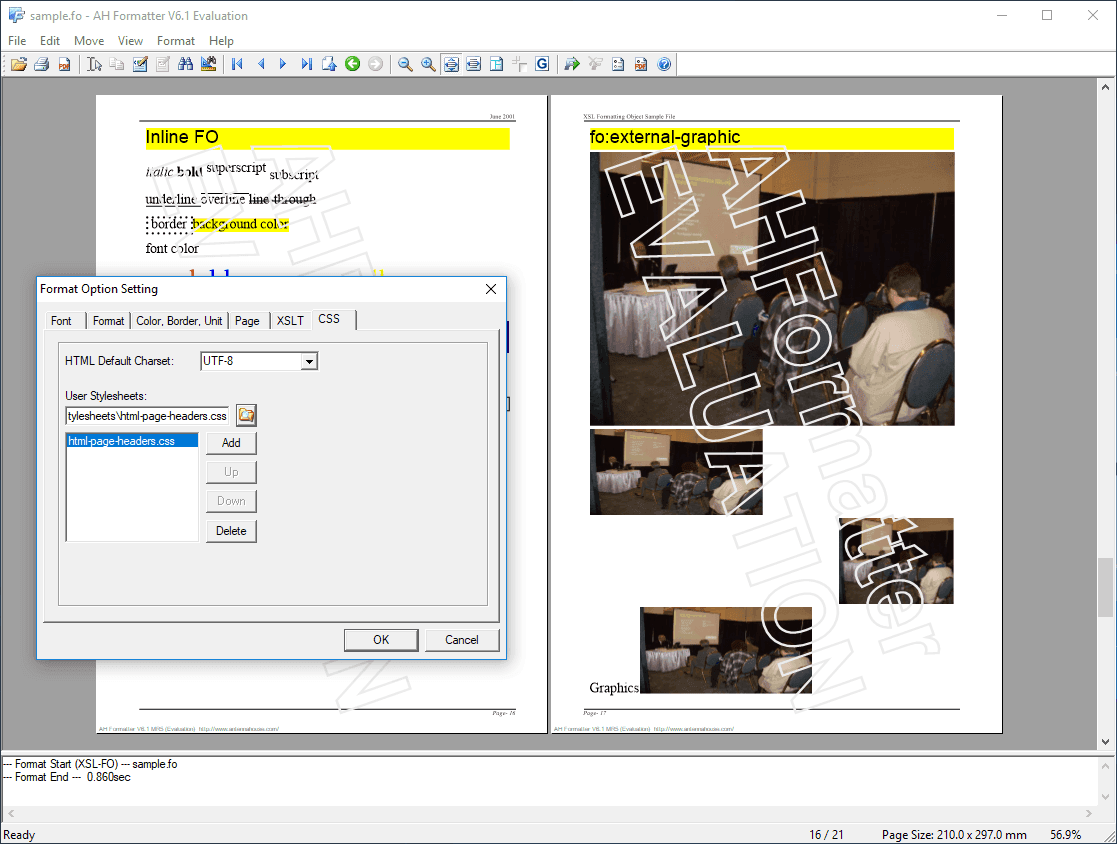 Fast, accurate, automated page-layout and PDF/print generation.