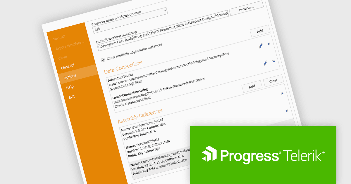 Improve Iteration with Standalone Report Designer