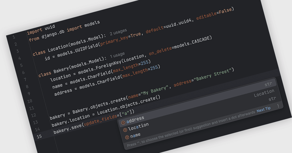 Improve Efficiency in Django Development