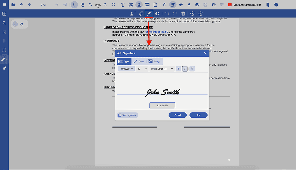 Sign-off PDF Legal Contracts, Budget Approval, Purchase Order, Financial transactions, Business Contracts, Object Key Results (OKR) and more, in the online web based PDF Viewer.