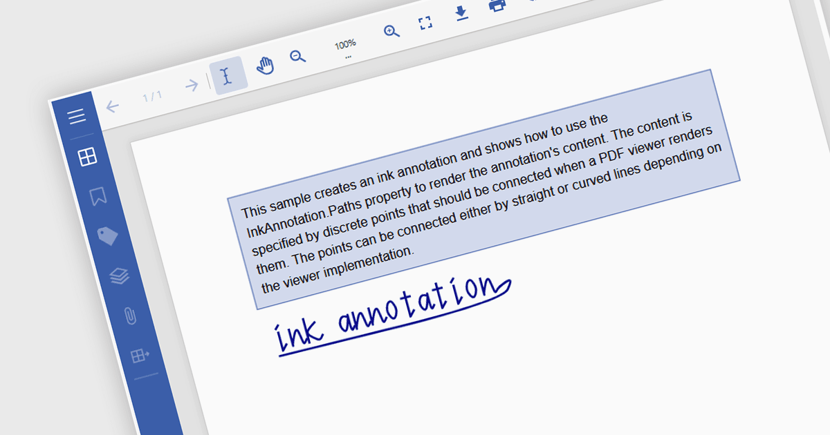 Add Handwritten Notes to PDFs in Web Apps