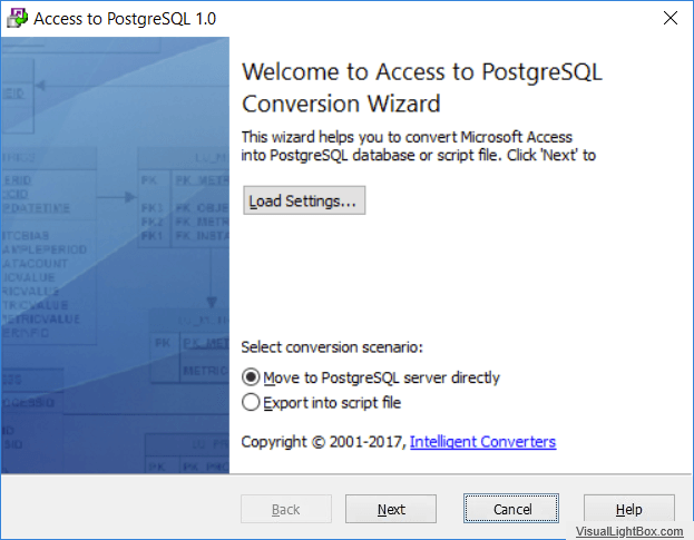 Microsoft Access to PostgreSQL product image