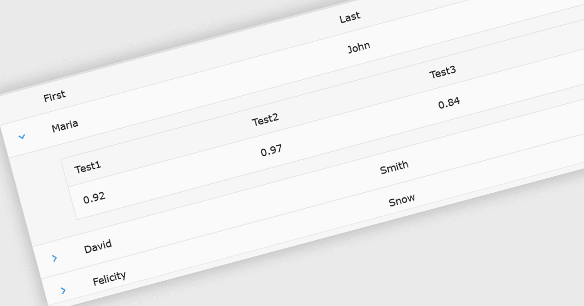 Refine Data Discovery With Expandable Row Details