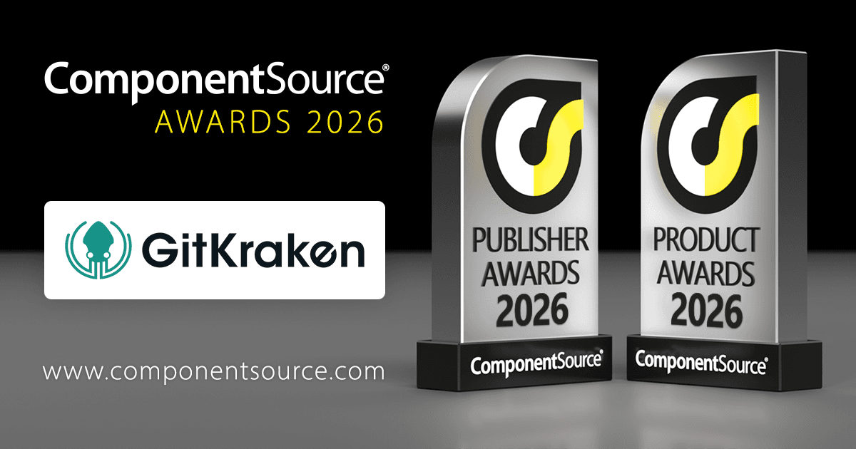 GitKraken Wins Two ComponentSource Awards
