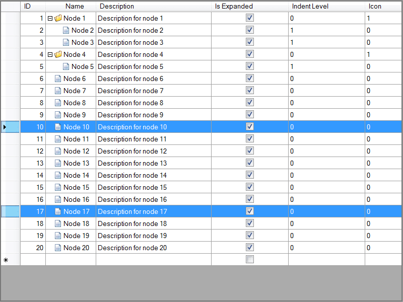 Add data tree-grids to your Windows Forms applications.