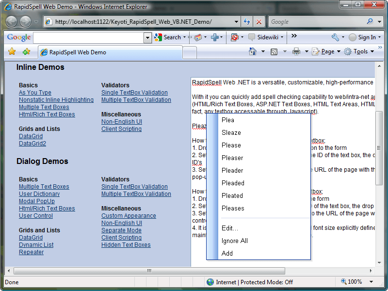 imagen del producto RapidSpell Web ASP.NET Dictionaries