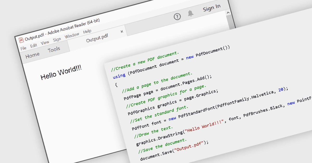 Generate PDFs Programmatically in WPF