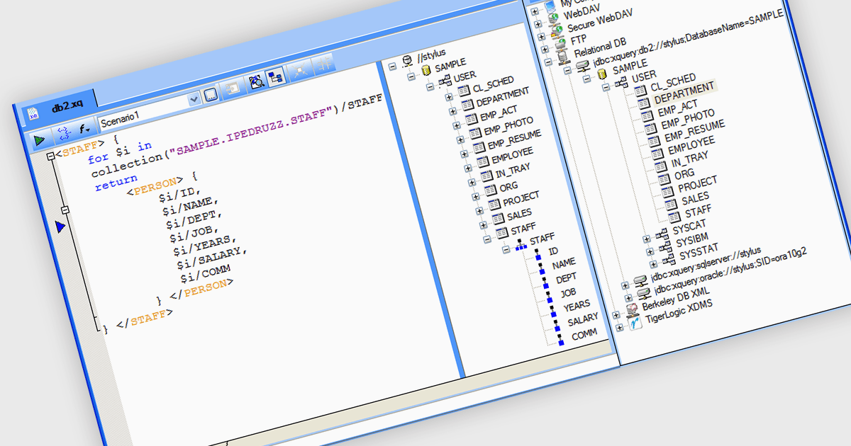 Integrate DB2 with Structured Documents