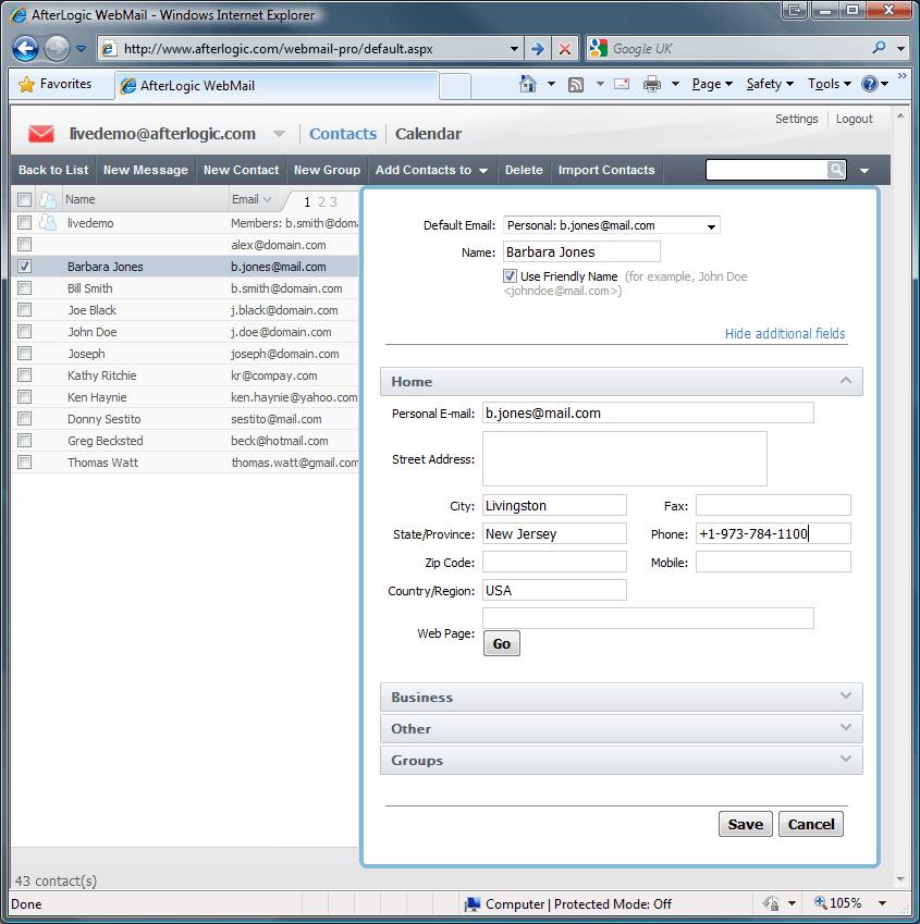 WebMail Pro for ASP.NET product image