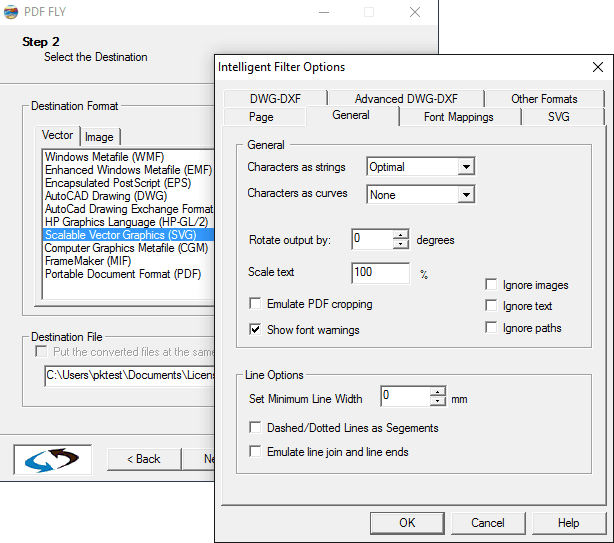 Complete PDF conversion suite for PDF drawings and diagrams.