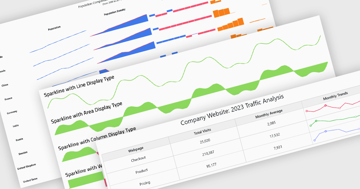 Show Data Trends at a Glance
