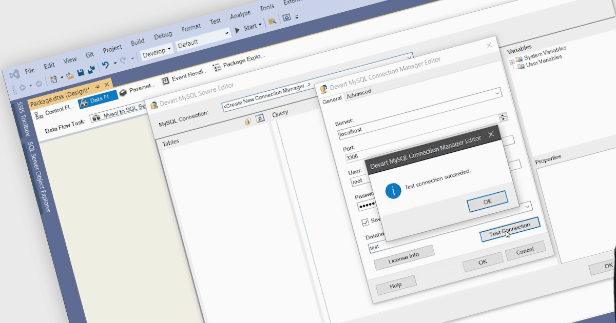 Integre MariaDB 12 ao SSIS com facilidade