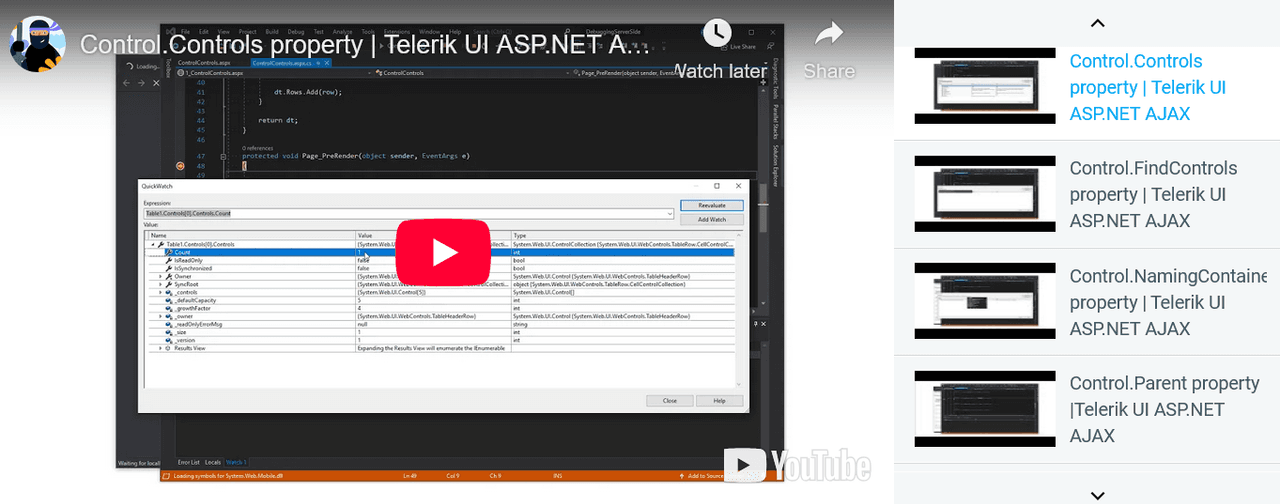immagine del prodotto Telerik UI for ASP.NET AJAX Media Player immagine del prodotto Telerik UI for ASP.NET AJAX Media Player