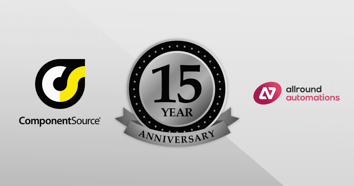 庆祝与 Allround Automations 建立 15 年合作伙伴关系