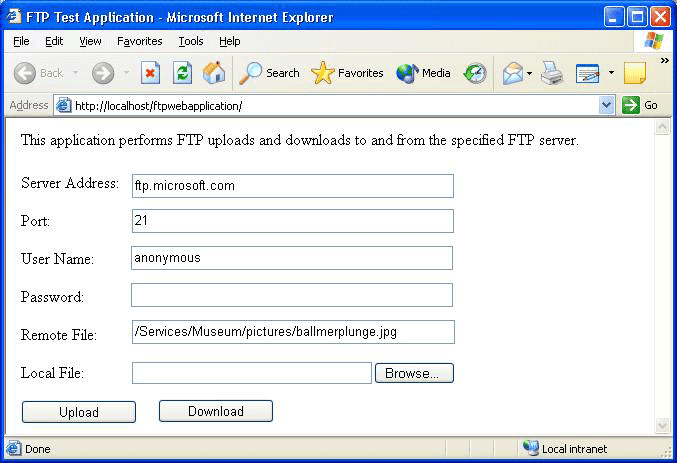 Upload and download files to and from FTP servers from within your Windows and Web applications.
