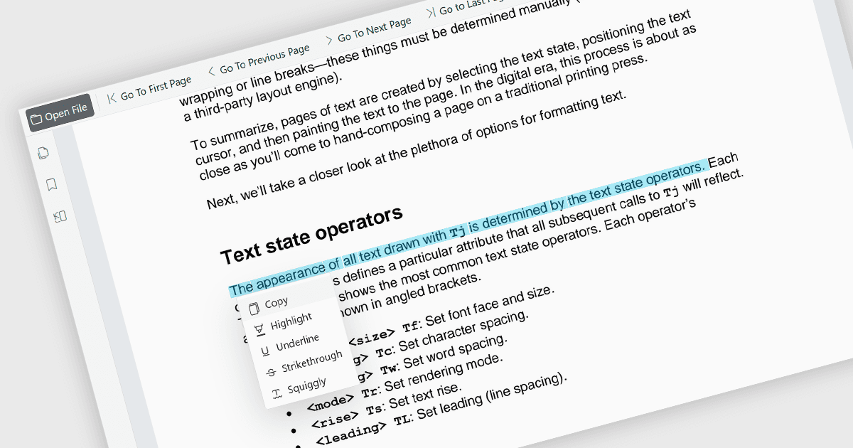 Extract Text from PDF Documents